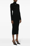 off stamp stretch cotton dress