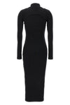 off stamp stretch cotton dress