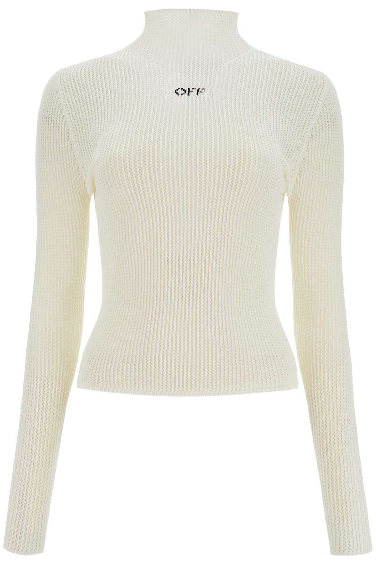 'off net high neck top'