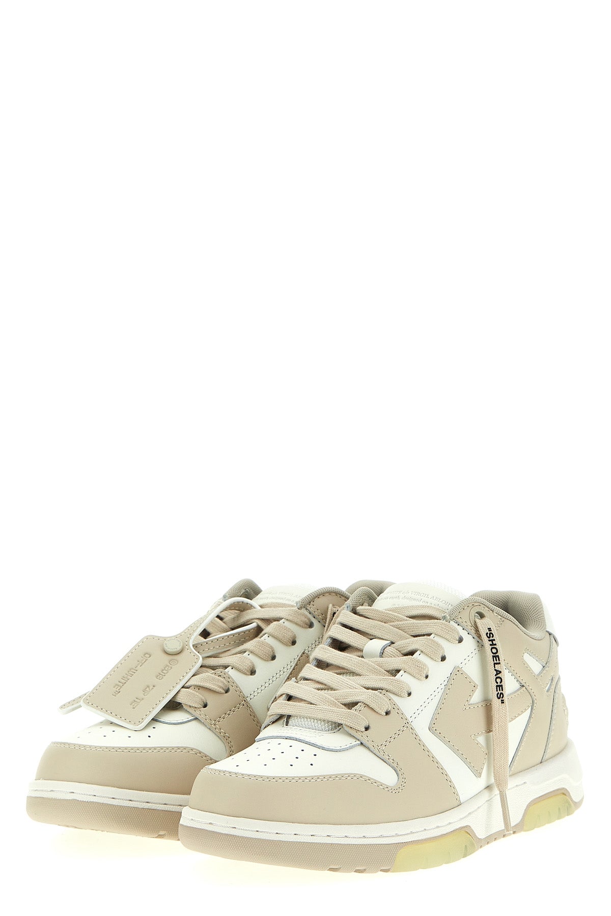 out of office leather sneakers