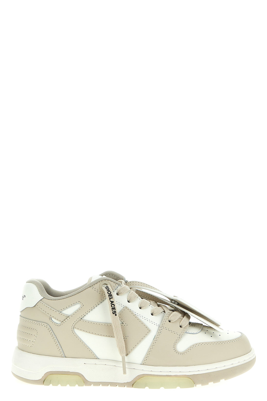 OFF-WHITE 35 out of office leather sneakers