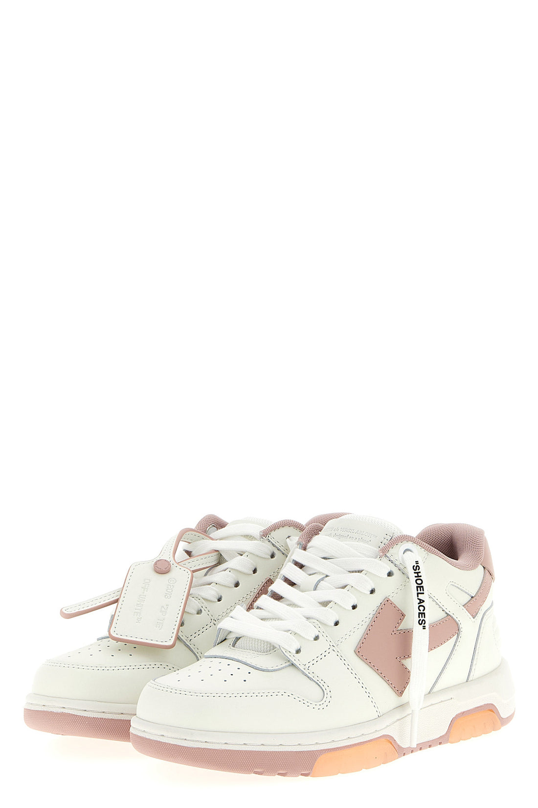 OFF-WHITE 35 out of office leather sneakers