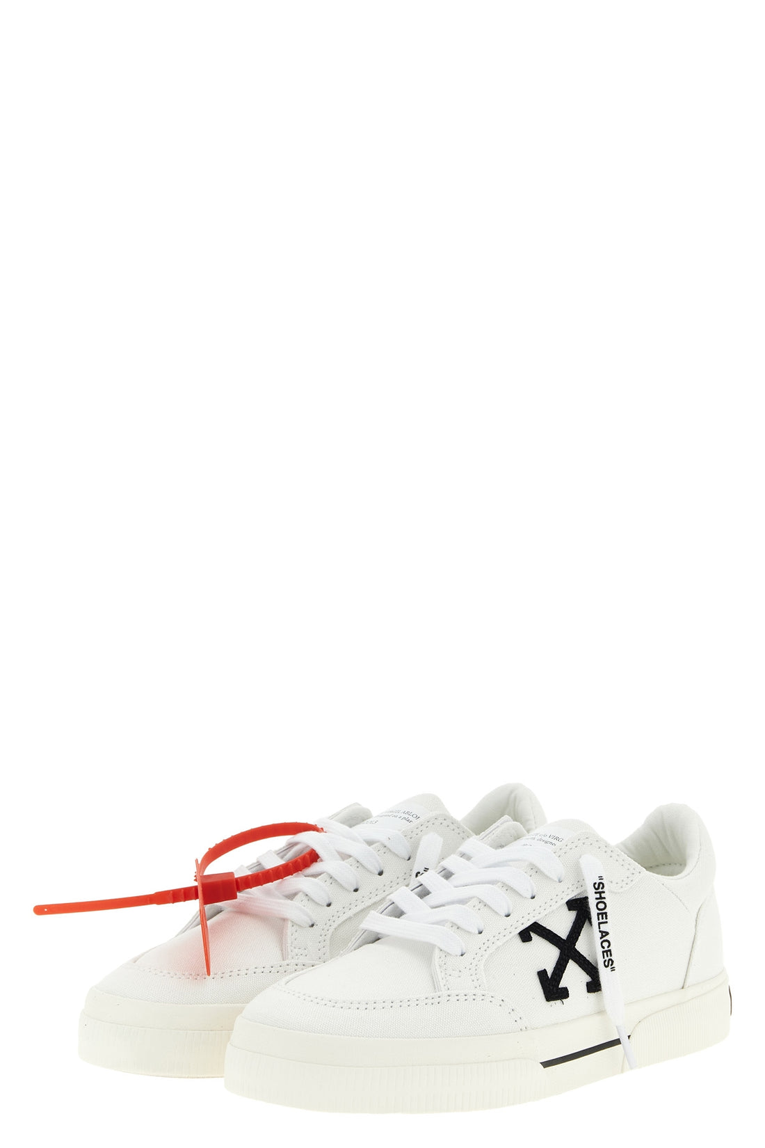 OFF-WHITE 36 vulcanized canvas sneakers