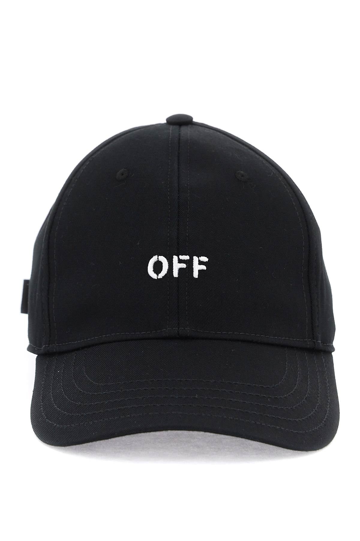 baseball cap with off logo