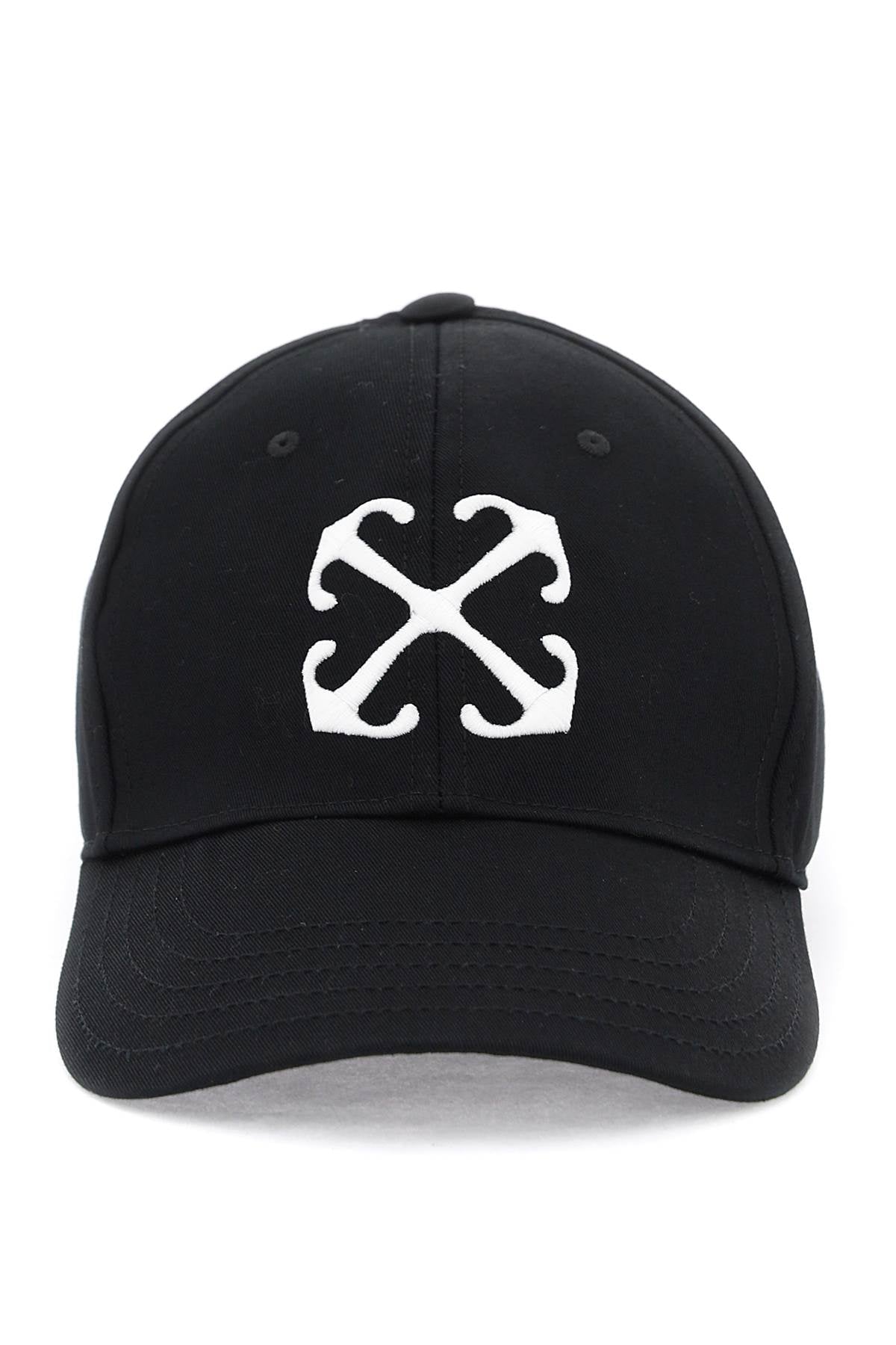 "arrow logo baseball cap with adjustable