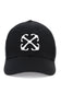 "arrow logo baseball cap with adjustable