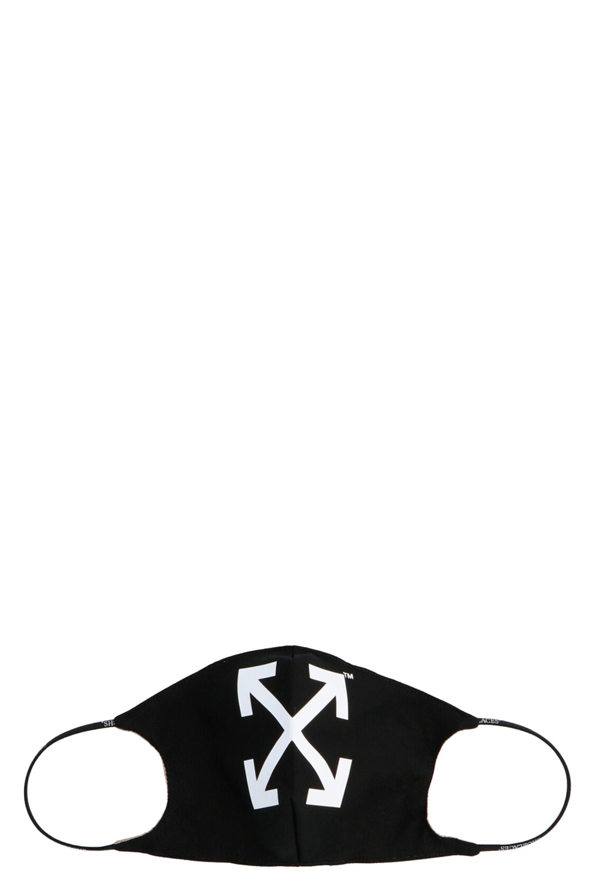 off-white arrow cotton mask