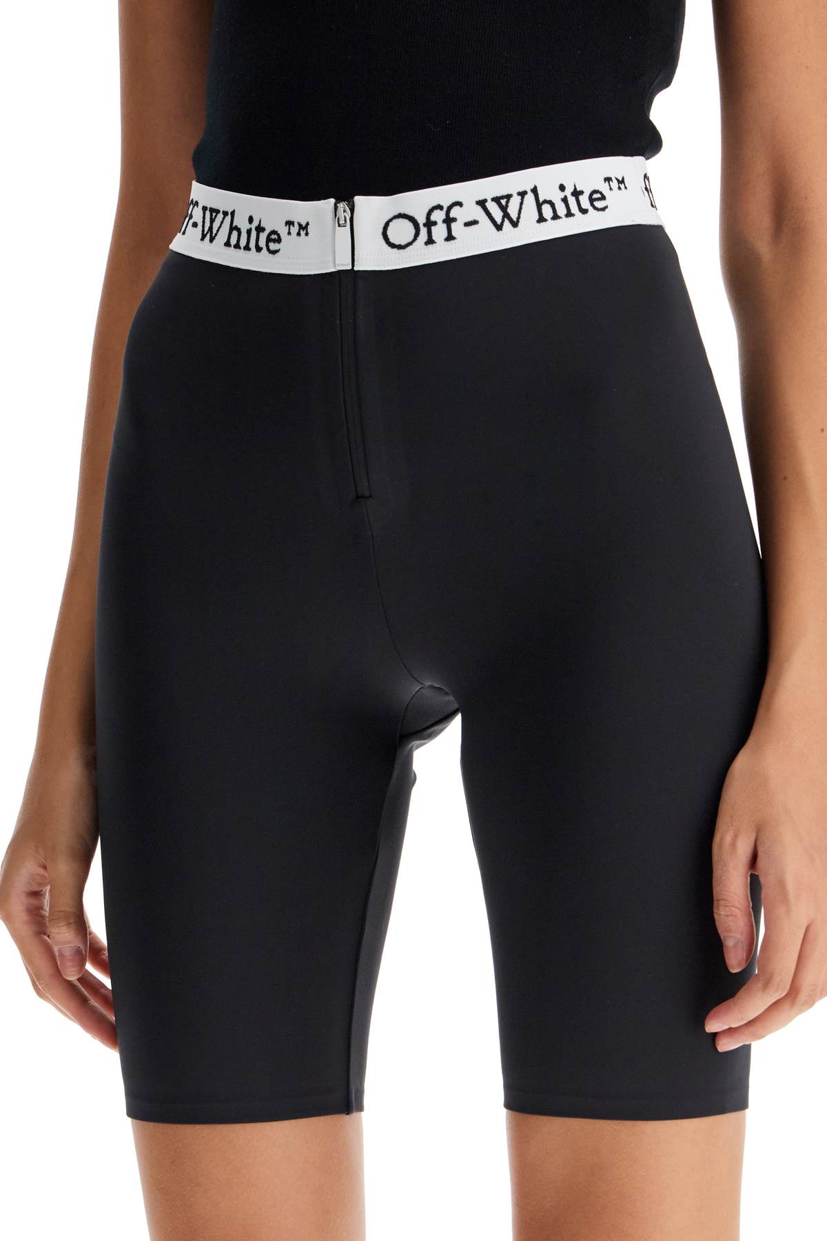 lycra logo band shorts