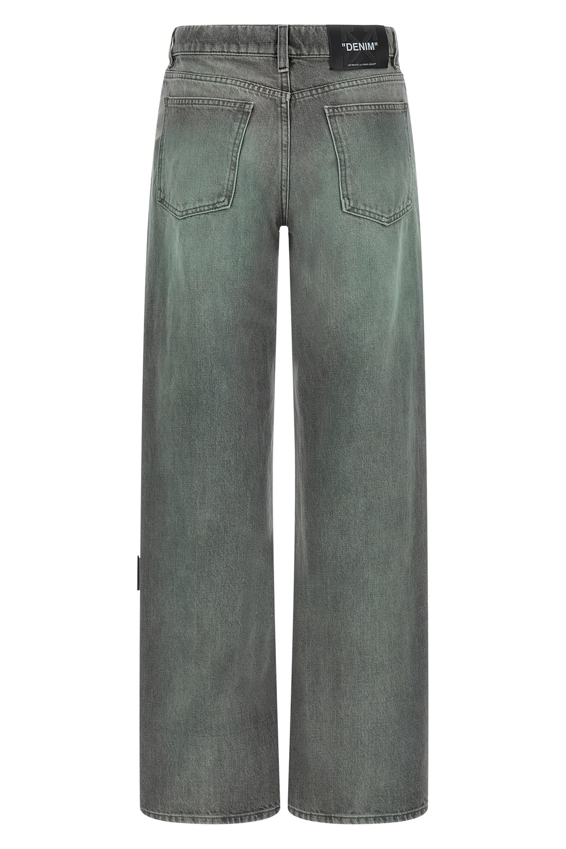 OFF-WHITE 24 spray susy cotton denim jeans