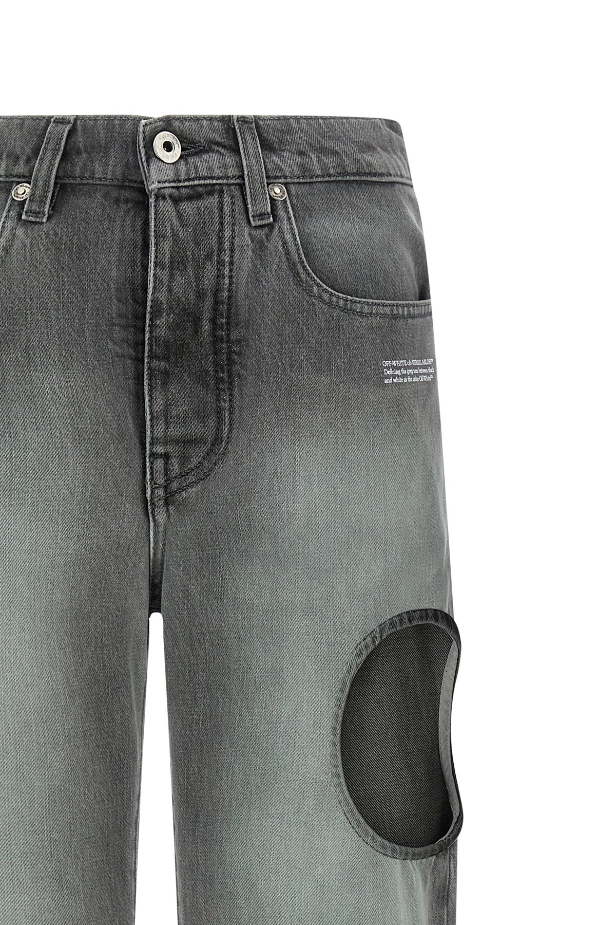 spray new meteor délavé cotton denim jeans
