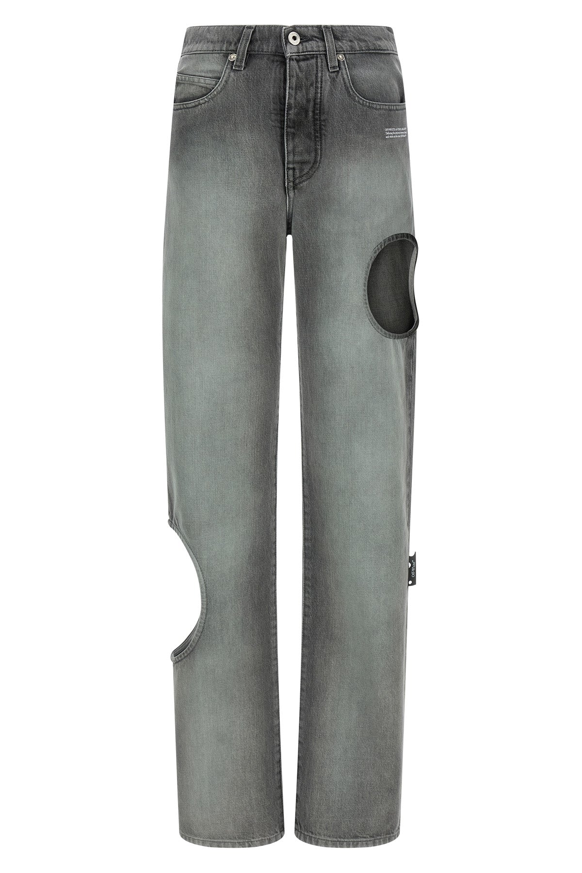 spray new meteor délavé cotton denim jeans