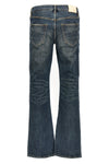 1 year dirty fade stretch denim jeans