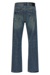 p011 modern vintage used and distressed stonewashed cotton denim jeans