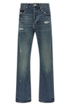 p011 modern vintage used and distressed stonewashed cotton denim jeans