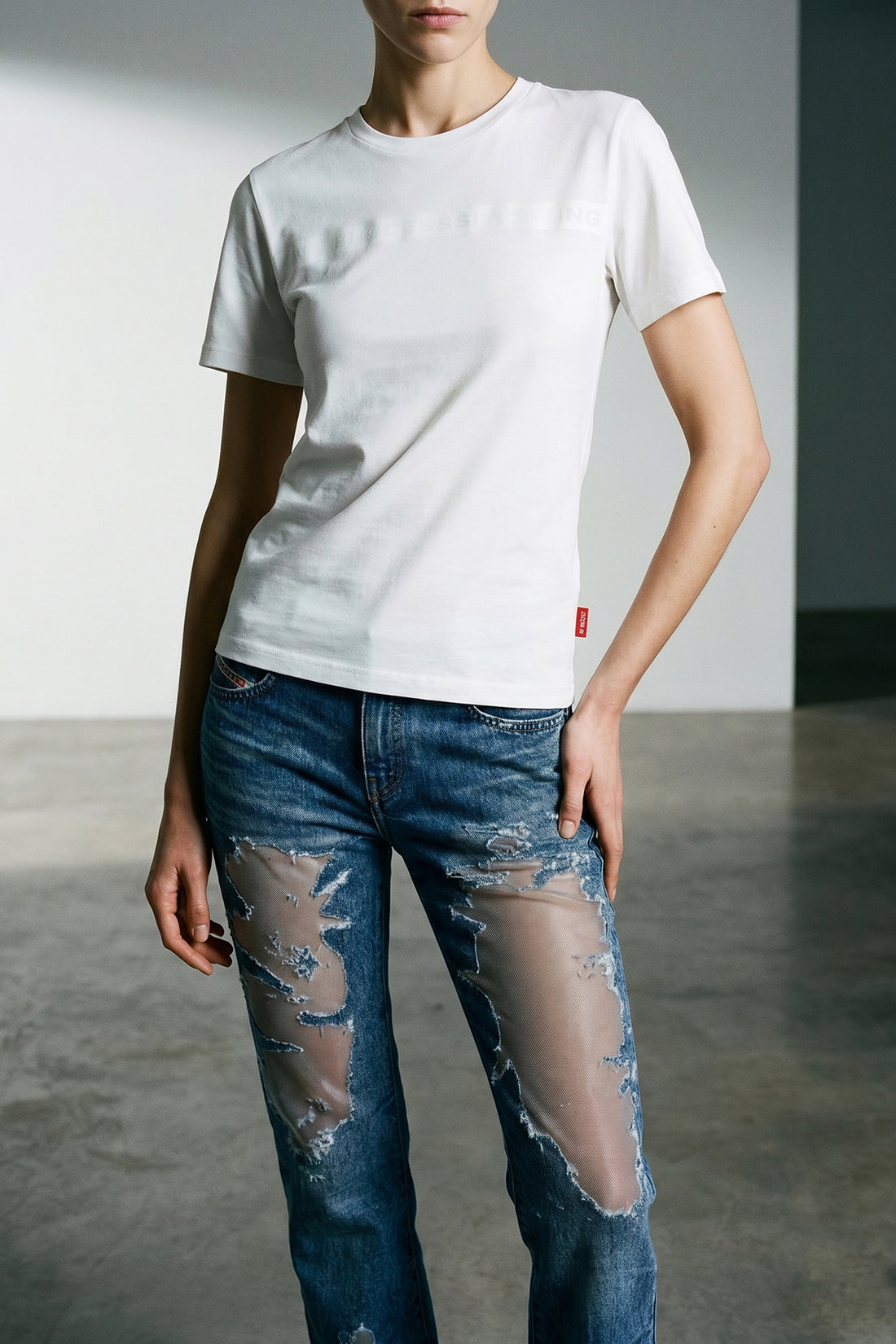 DIESEL M diesel x tinder pr-t-nots-chi-r t-shirt - for successful loving jersey colle