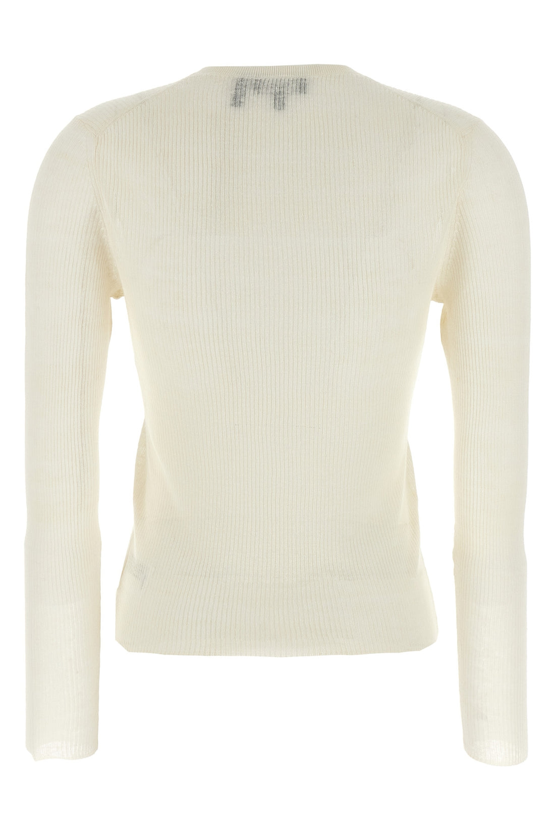 THEORY P ribbed linen and viscose blend sweater