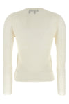 ribbed linen and viscose blend sweater