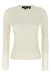 ribbed linen and viscose blend sweater