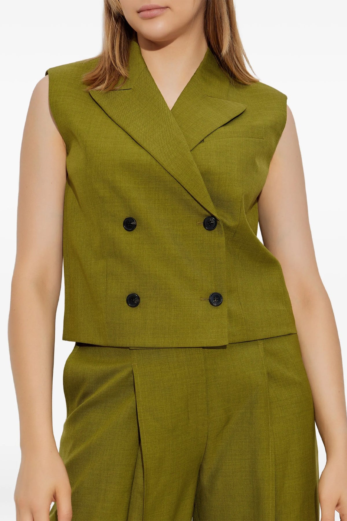 city twill vest