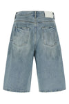 p070 vintage dust bowl bermuda shorts in used-effect cotton denim