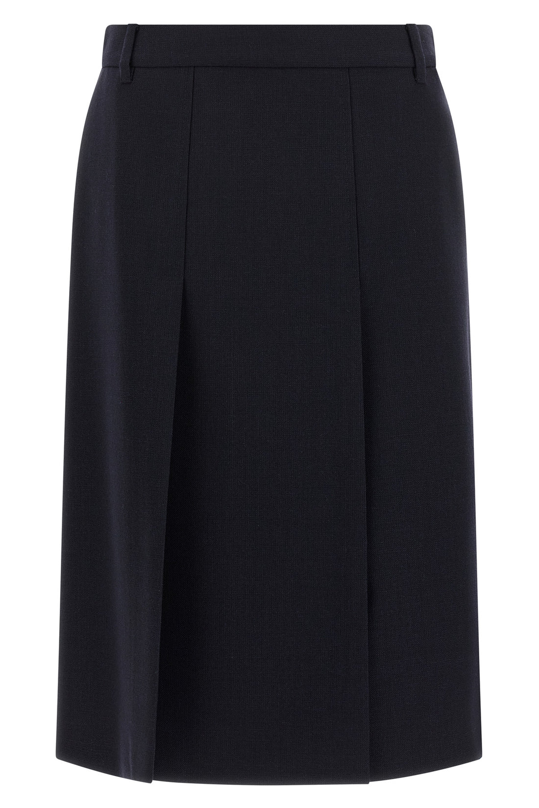 PRADA 40 midi skirt in virgin wool