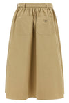 panama old cotton midi skirt