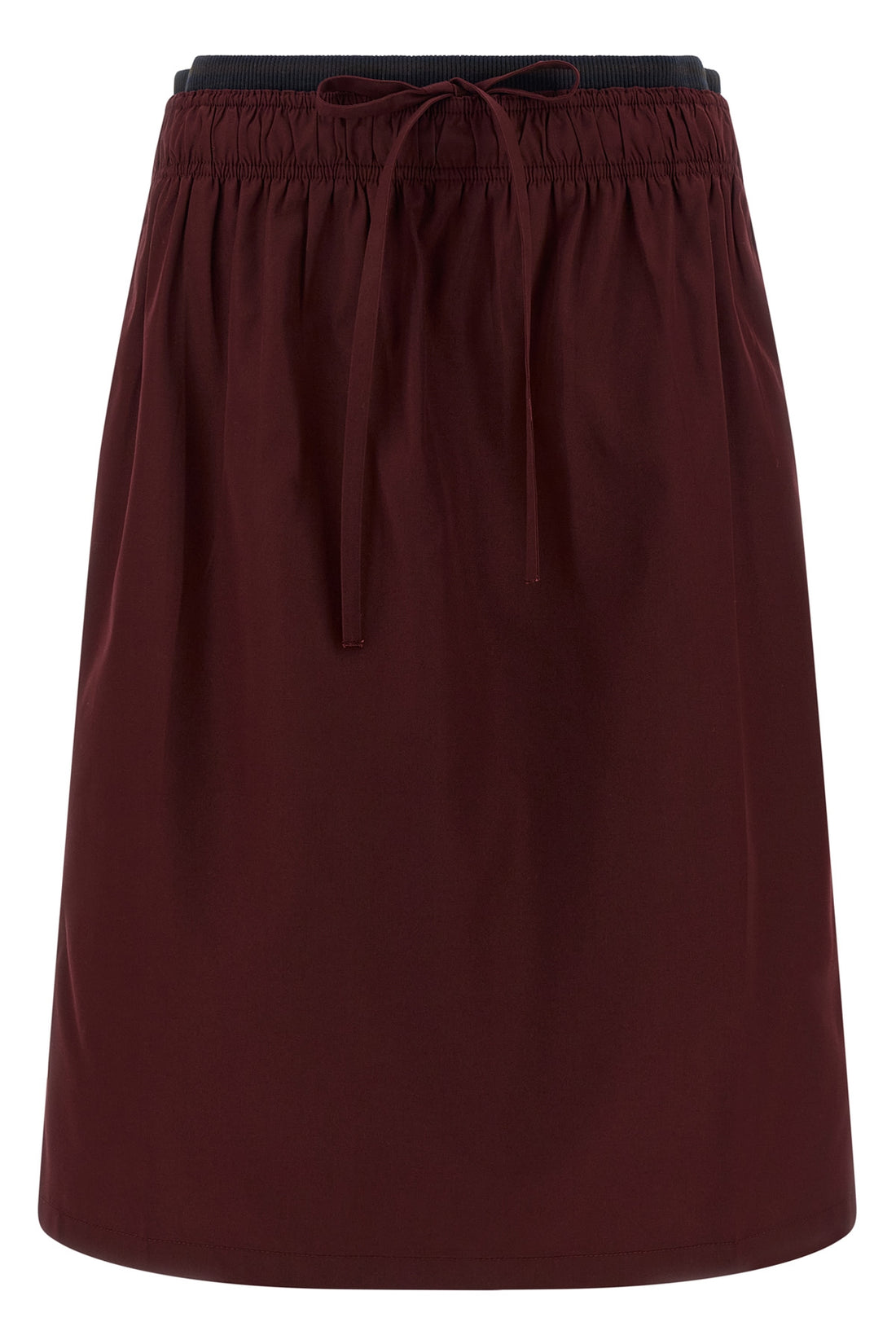 PRADA 40 midi skirt in poplin