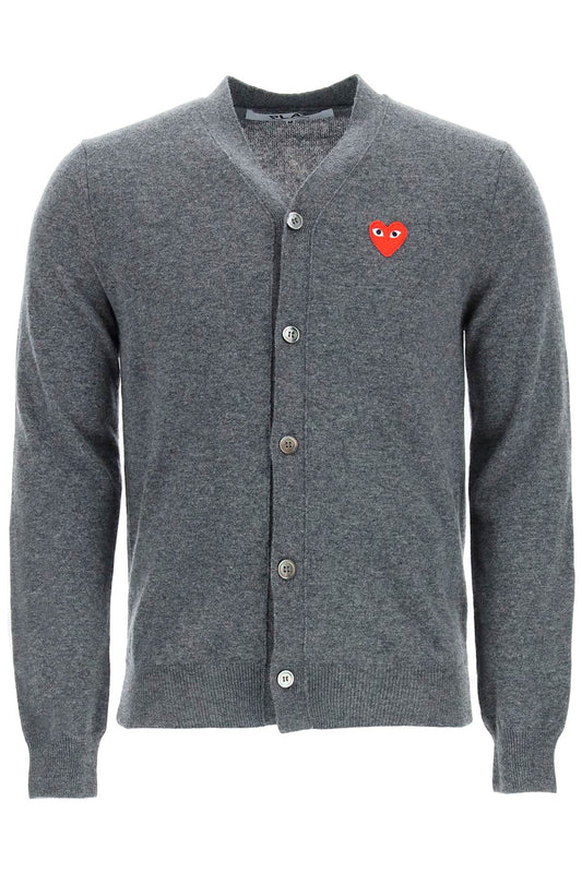 unisex heart cardigan