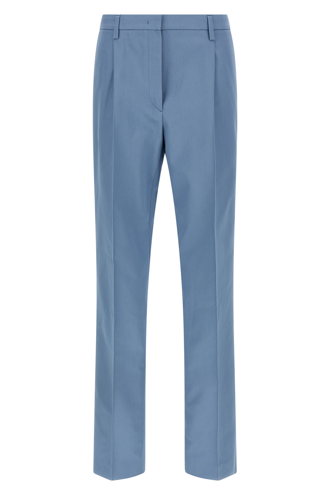 PRADA 38 sustained cotton trousers