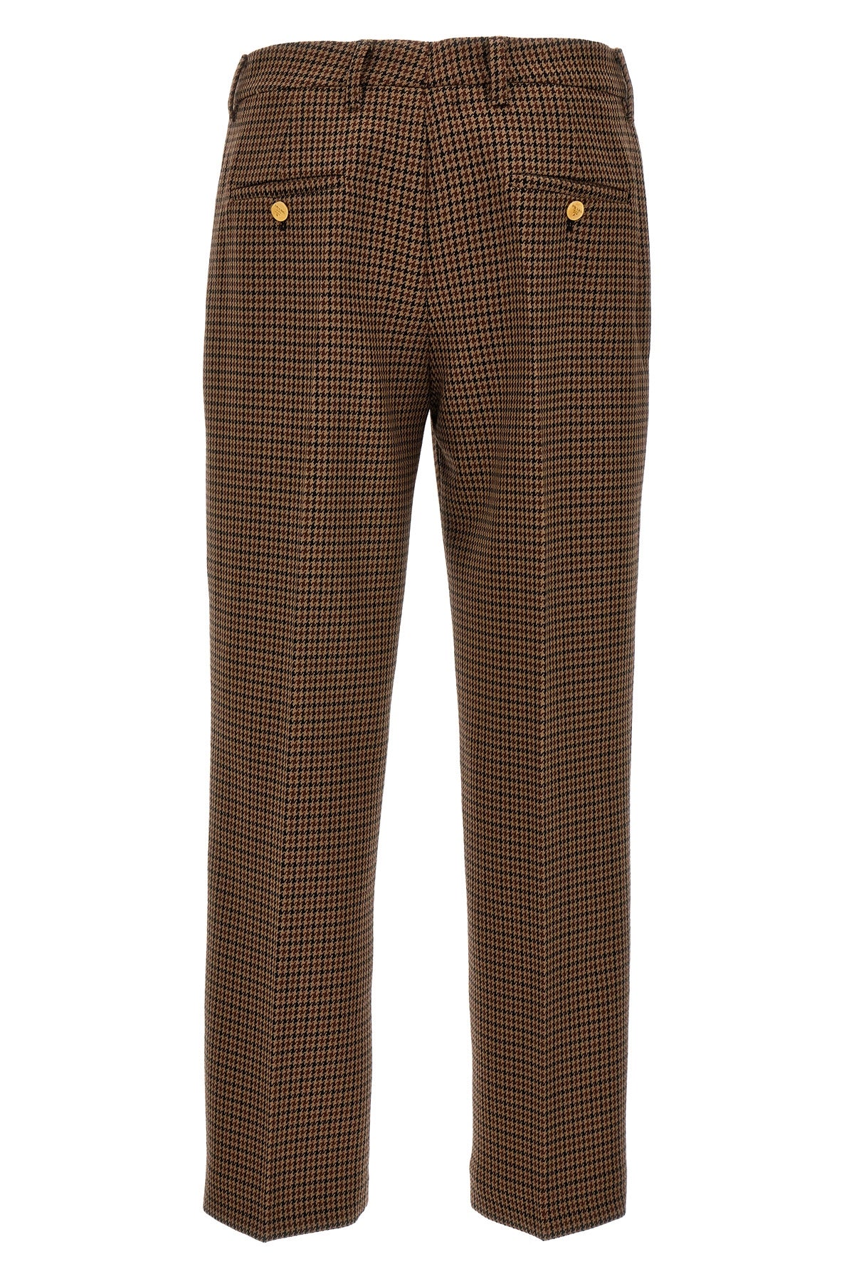 houndstooth wool pants