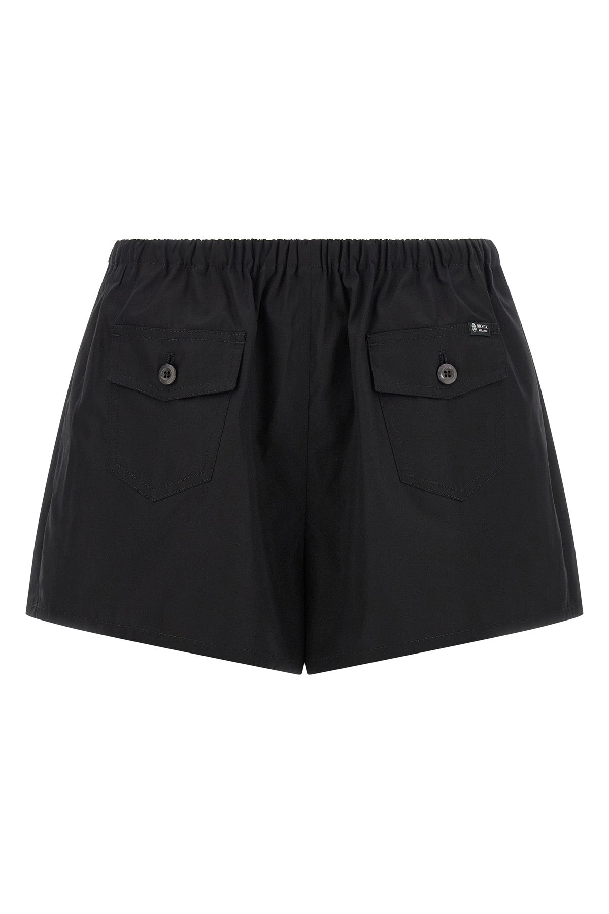 cotton poplin shorts
