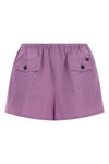 cotton poplin shorts