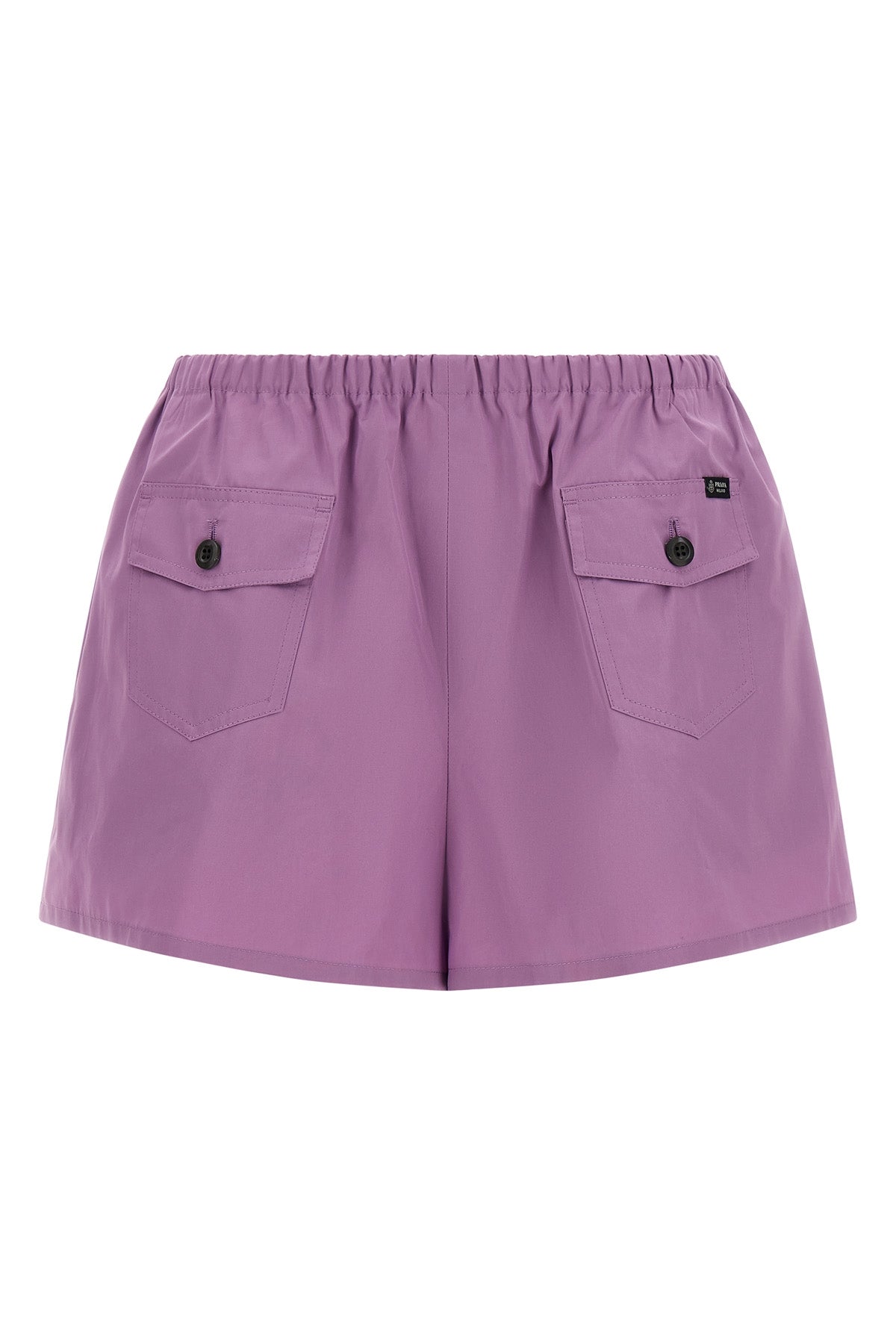 cotton poplin shorts