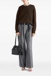 virgin wool and cashmere sweater