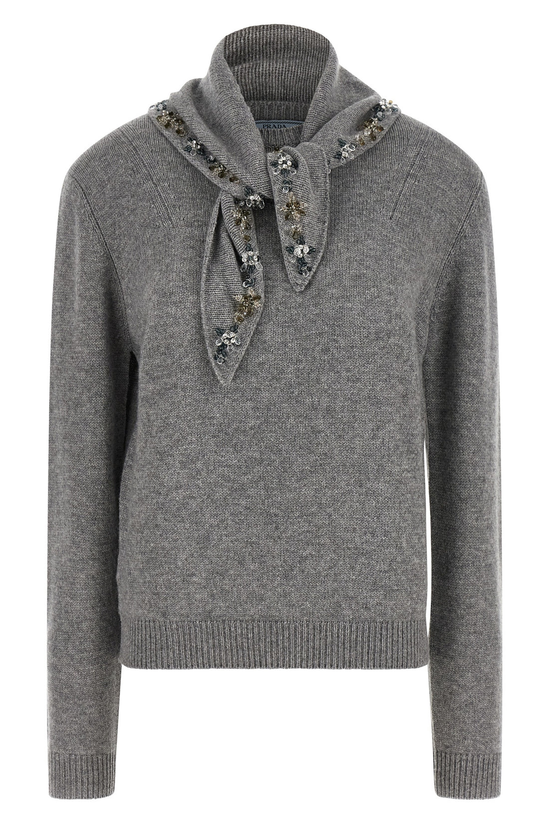 PRADA 38 the prada pure cashmere sweater redefines everyday elegance through a soft and s