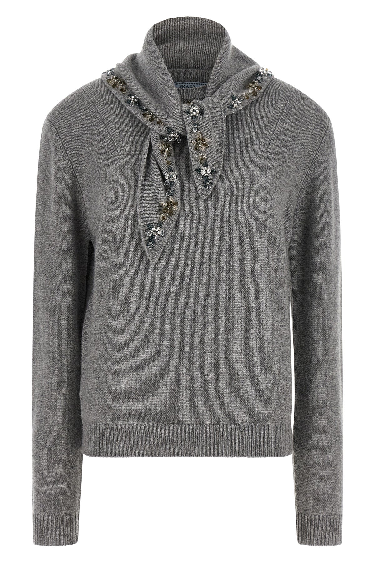 the prada pure cashmere sweater redefines everyday elegance through a soft and s