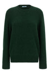 the prada crew neck sweater redefines the codes of classic knitwear through a co