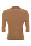 cotton knit polo shirt