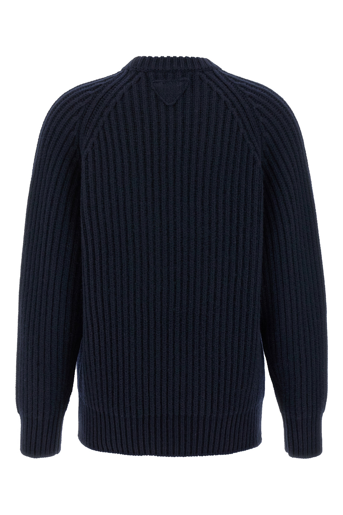 PRADA 38 virgin wool and cashmere ribbed sweater
