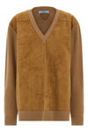virgin wool and cashmere sweater