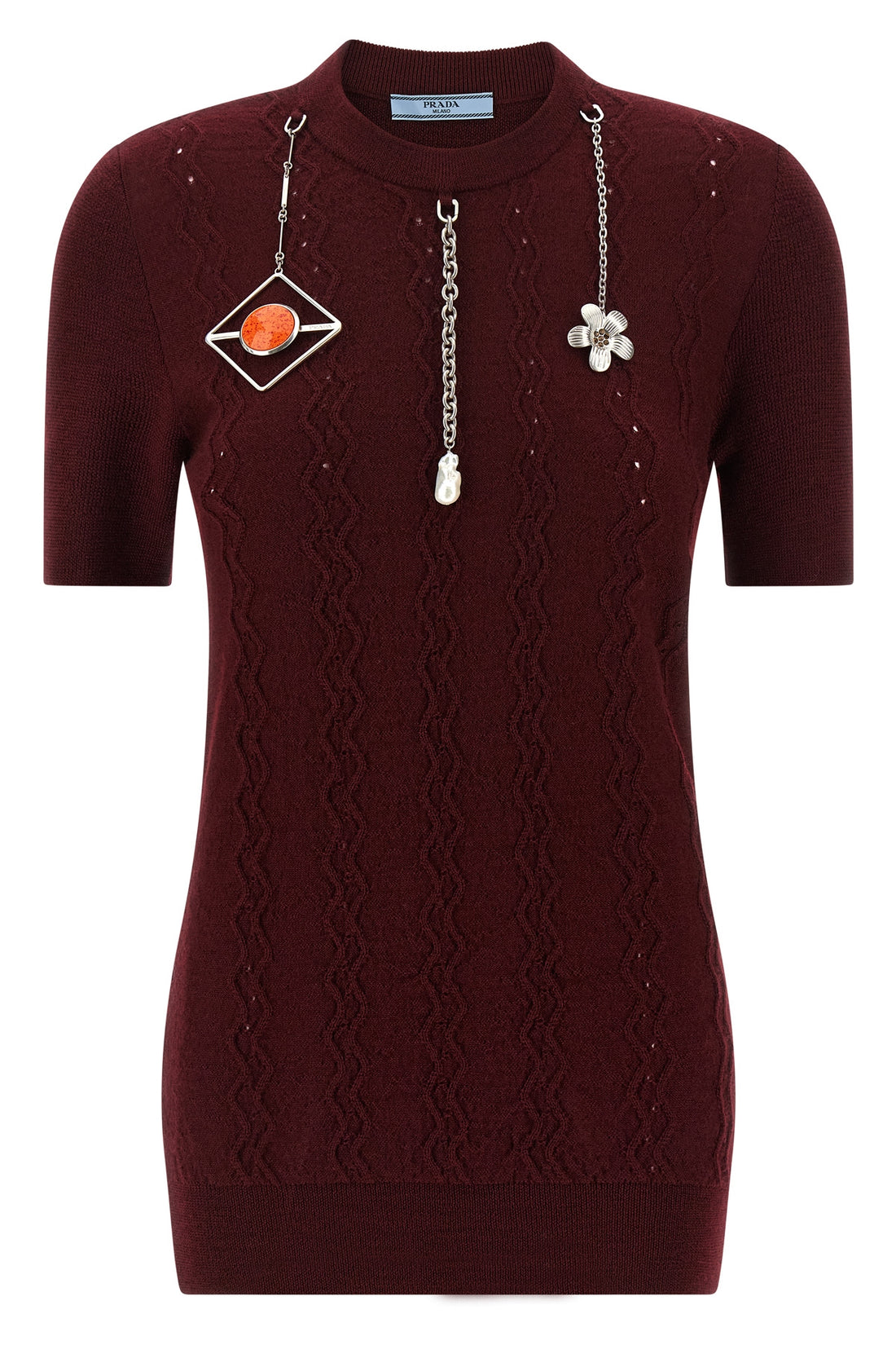 PRADA 42 virgin wool sweater
