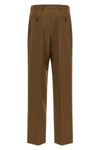 prada trousers in pure virgin wool are distinguished by impeccable tailoring and