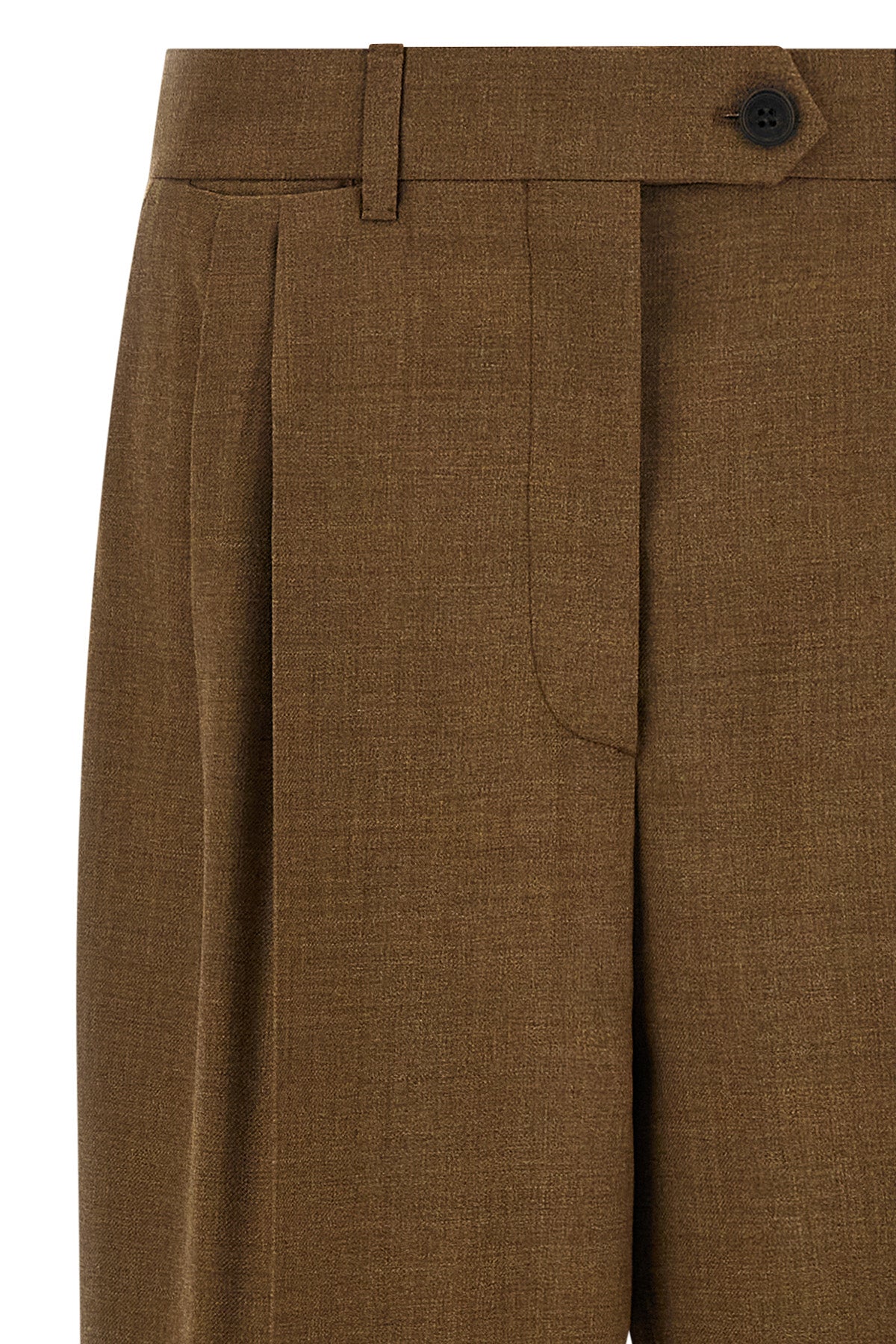 prada trousers in pure virgin wool are distinguished by impeccable tailoring and