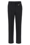 melange virgin wool trousers