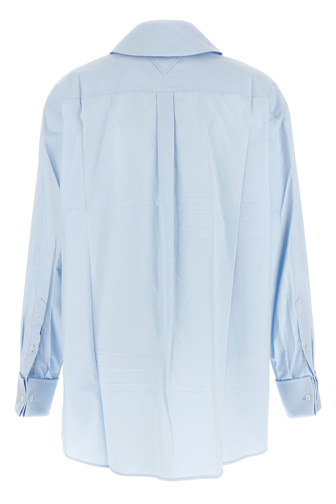PRADA 38 the prada pure cotton shirt redefines the codes of classic tailoring through rel