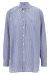 striped cotton poplin shirt