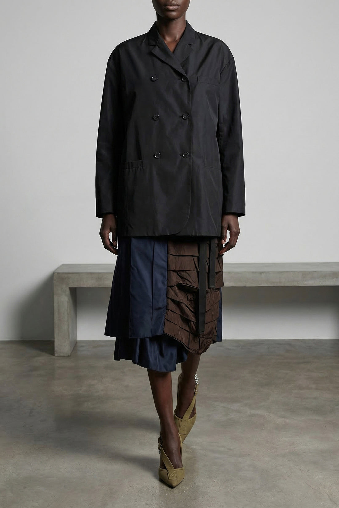 PRADA 36 taffeta jacket