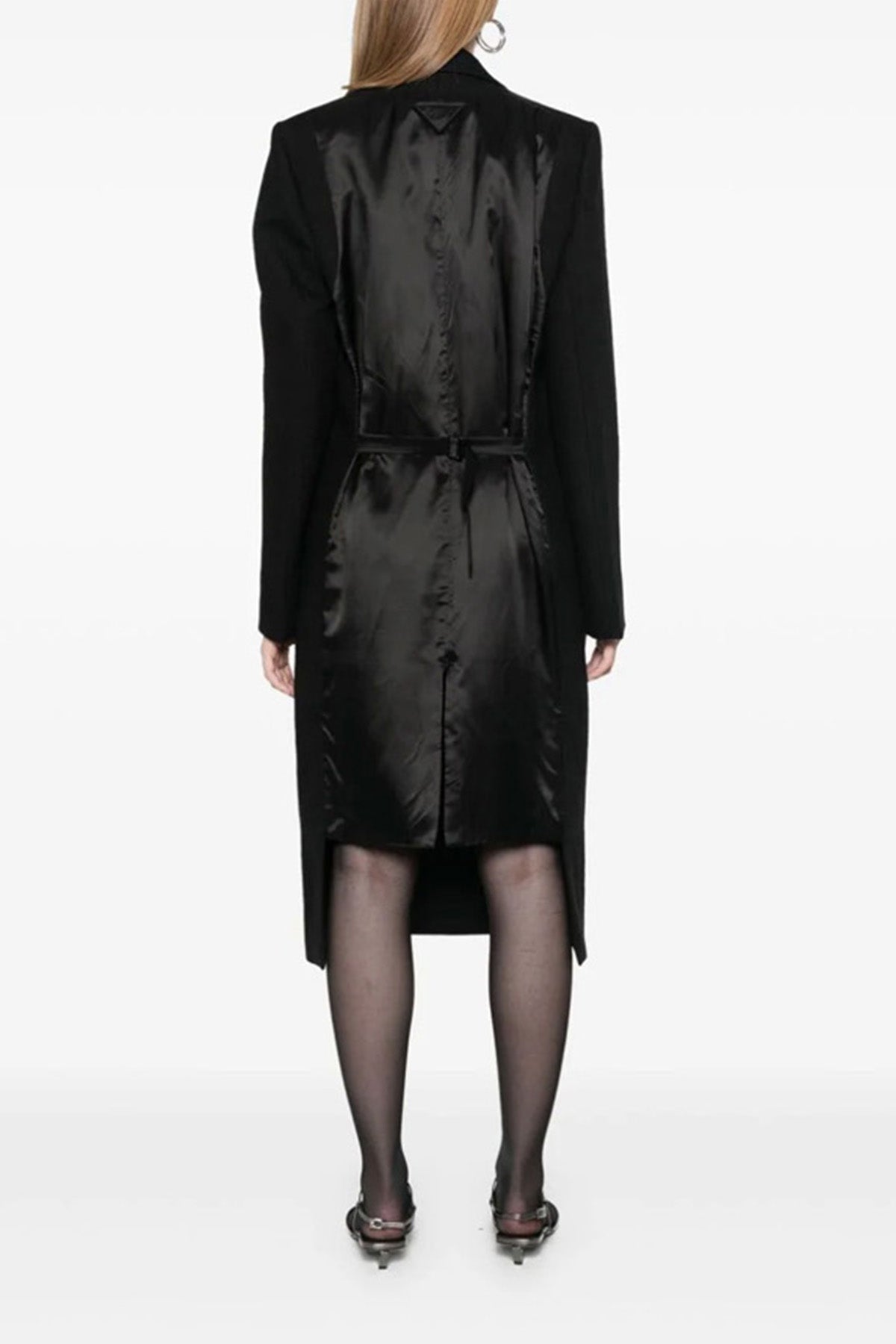 double-breasted wool coat