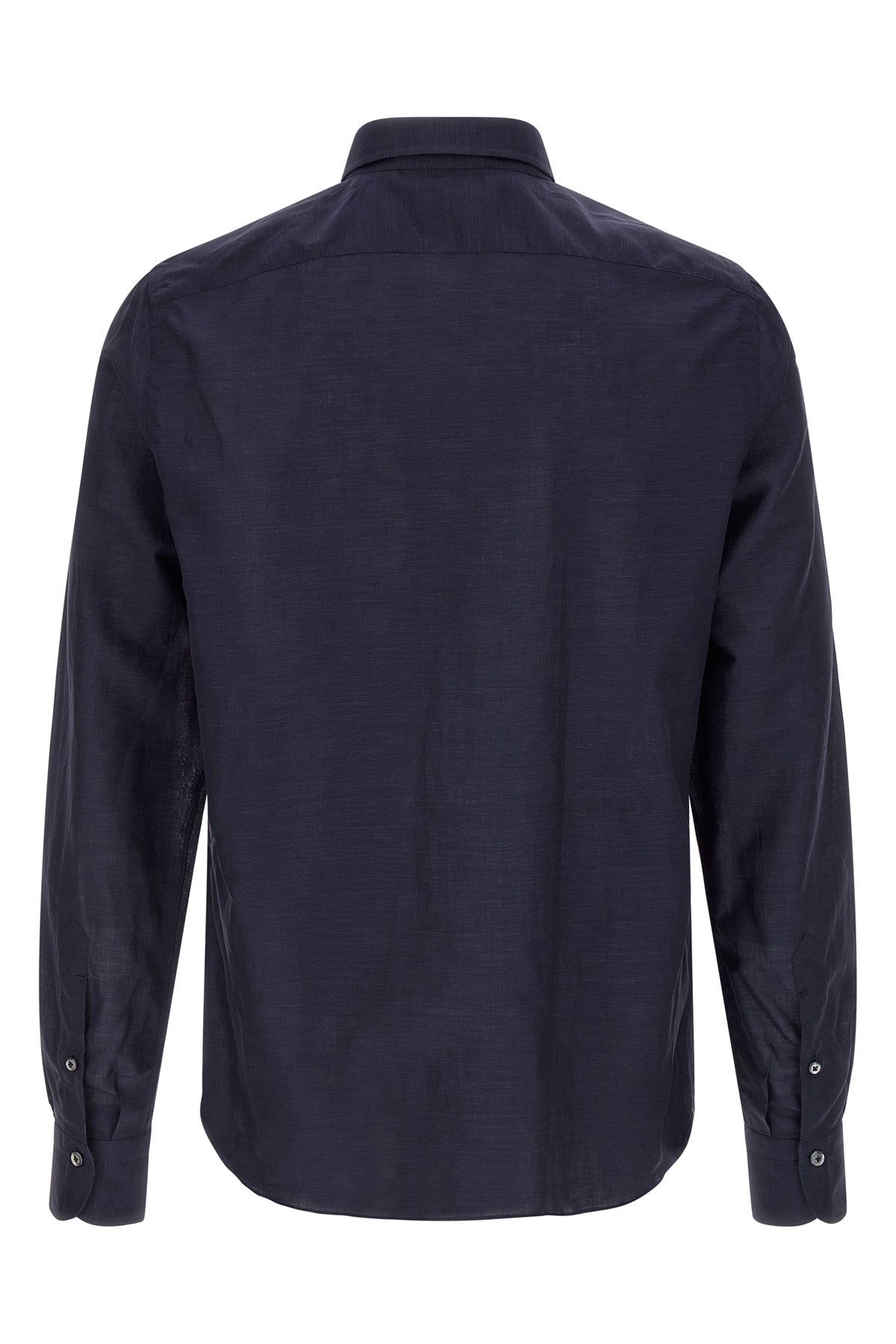 porto cotton and linen blend blouse