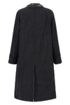 the prada 2-in-1 coat features a tailored construction